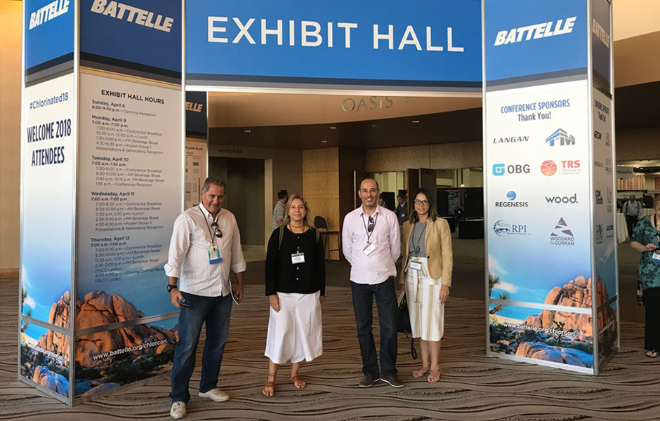 Equipe SGW Na Chlorcon 2018 do Battelle